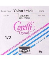 Savarez Corelli Crystal violín Re 1/2