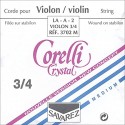 Savarez Corelli Crystal violin A 3/4